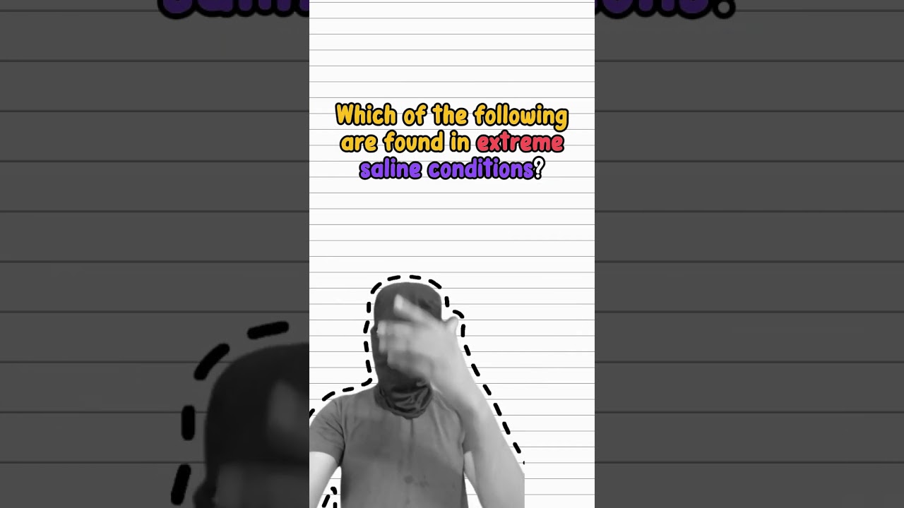 Extreme saline conditions wale bacteria | 