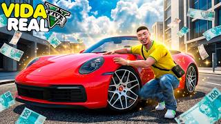 GTA V - VIDA REAL | CONSEGUI COMPRAR MINHA PRIMEIRA PORSCHE. #180