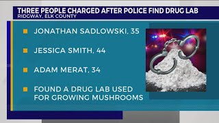 Multiple charged in Elk County after police find drug lab