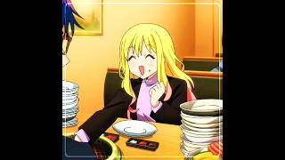 Mei Enjoying The Food