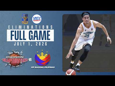 FULL GAME: OMBUDSMAN vs OP on July 1, 2026 | #UNTVCupSeason12 Elimination Round