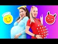 İYİ HAMİLE KÖTÜ HAMİLE || Komik Hamilelik Durumları 123 GO!