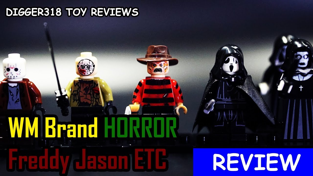 FREDDY V Jason-compatibile LEGO Minifigura SET-HORROR-Venerdì 13TH ELM ST