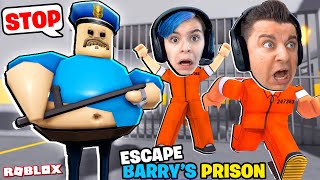 Escape BARRYS PRISON RUN in Roblox!