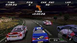 Tommi Makinen Rally PS1 Gameplay HD (Beetle PSX HW)