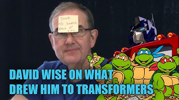 Writer David Wise - Out to Lunch and Discussing What Drew Him to Transformers with Evantainment.