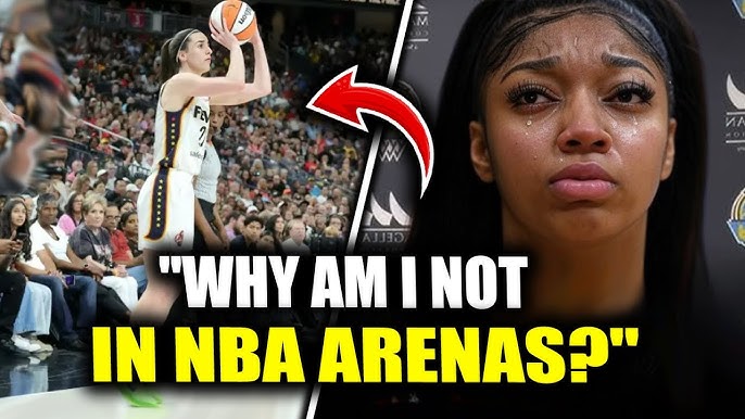 Angel Reese SEETHES as Caitlin Clark's Games Take Over NBA Arenas!" - YouTube