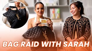 BAG RAID WITH SARAH | Bag Talks by Anna