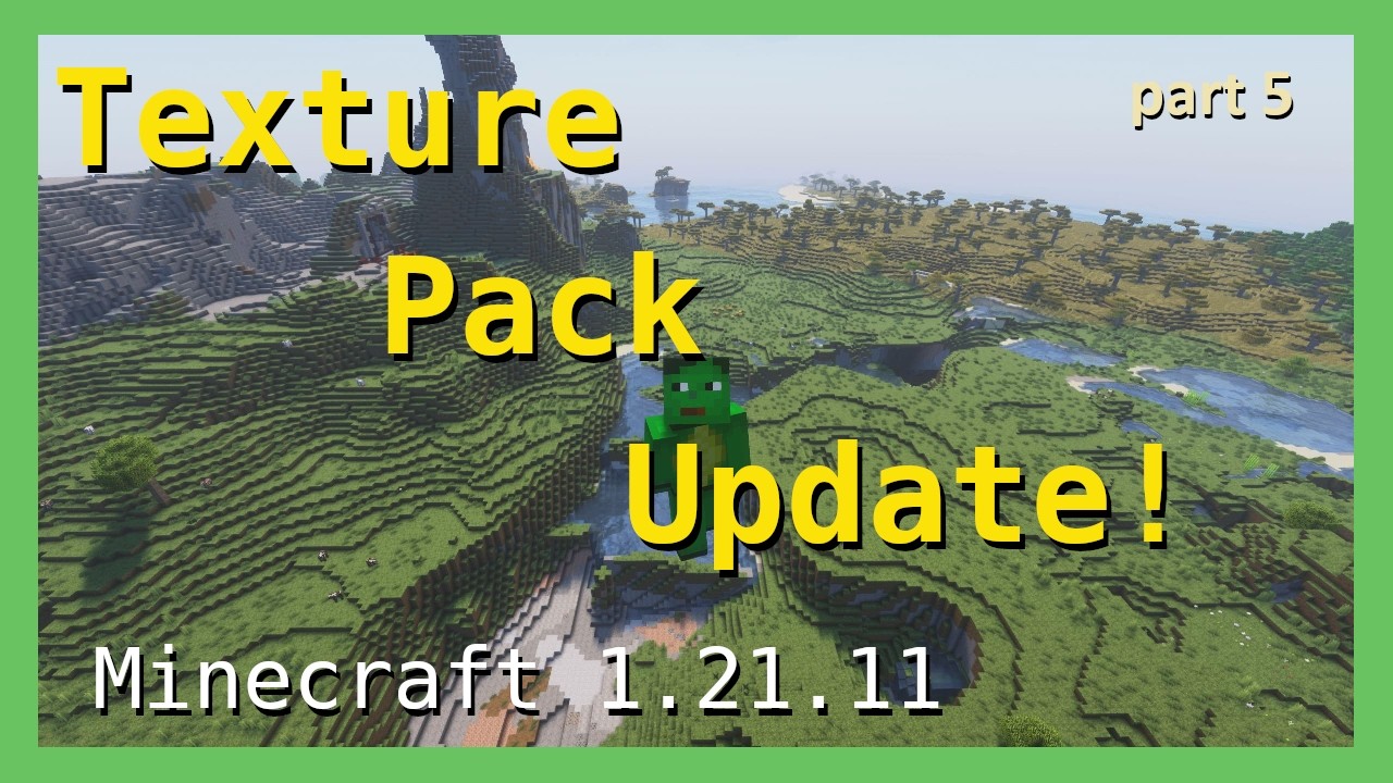 Texture Pack Update [part 5] - Minecraft 1.21.11! - YouTube