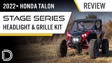 Light Up The Trails—2022+ Honda Talon Stage Series LED Headlight & Grille Kit | Diode Dynamics