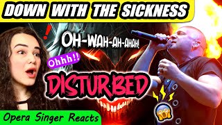 Opera Singer Reacts to Disturbed  Down With The Sickness [Official Music Video]