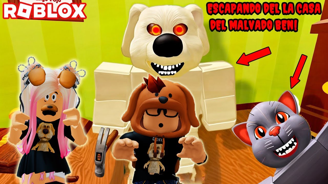 El Perrito Ben Y El Gato Tom Nos Invitan A Su Casa Y Nos Encierran! Escapando De La Casa De Ben! 😯😯