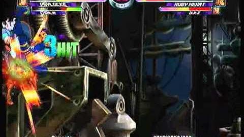 MvC2 Online (360): Brett (Psy/Ice/Cha) vs Josh 360 (Jill/Ruby/Gui) 20 .:2.7.11:.