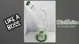 Christening my Distillation by Lookah Glass