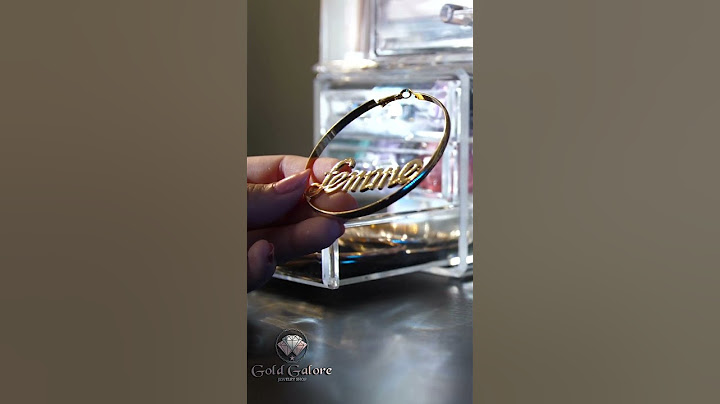 Customized Earrings Unveiled | Gold Galore Jewelry