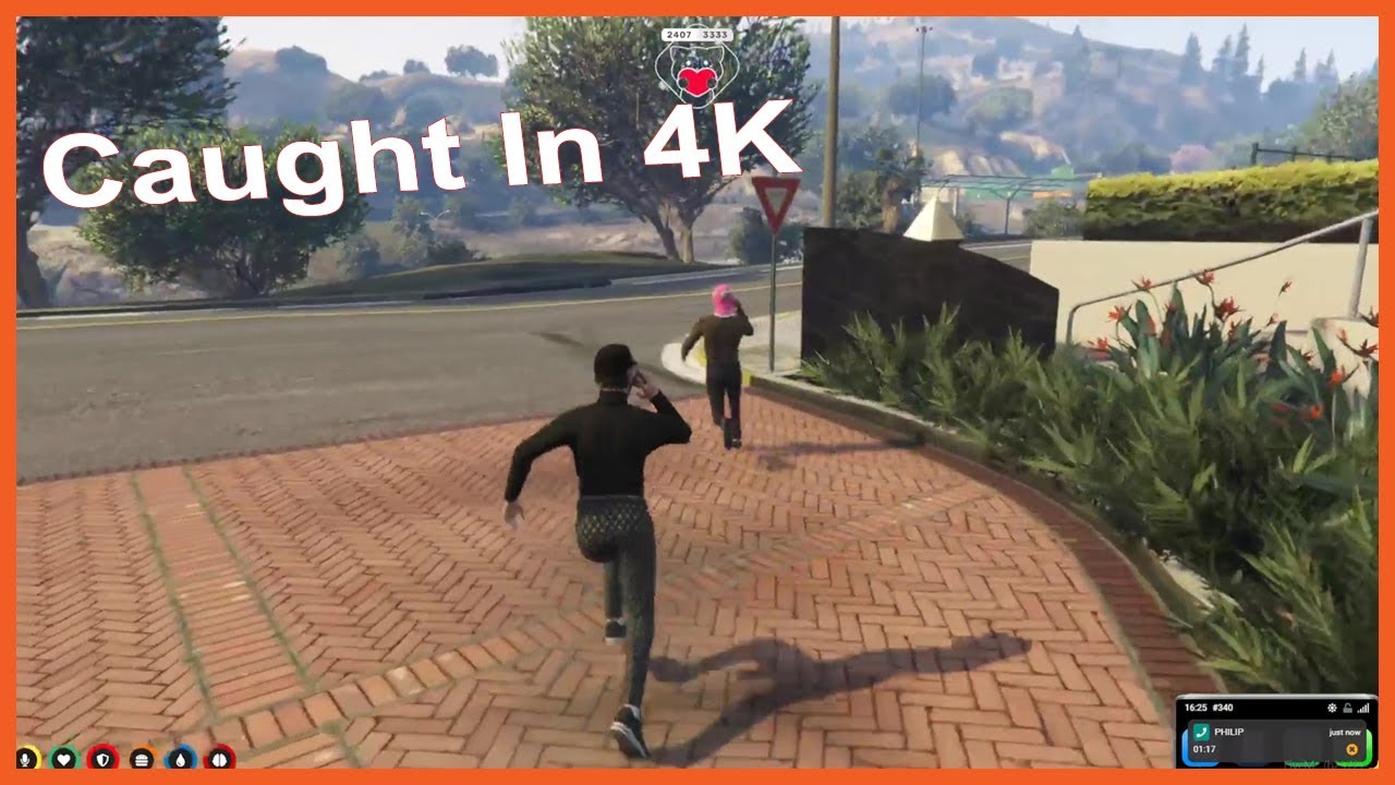 Marty Catches Larry In 4K