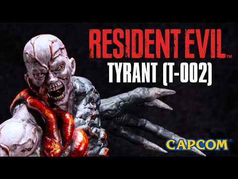 Feast your eyes on the RESIDENT EVIL Tyrant statue!