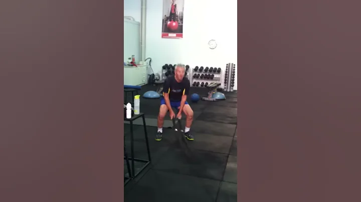 76 Year Old Laurie Ford Smashing Out A Power Rope ...