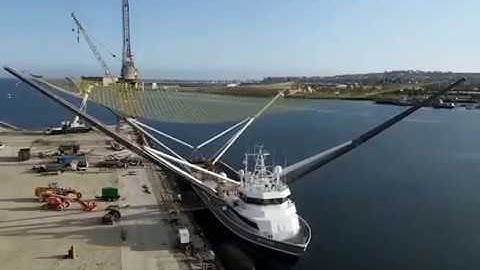 Mr. Steven, SpaceX’s fairing recovery vessel has been fitted with a 4x larger net