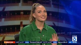 Maddie Ziegler   Interview   KTLA 5   2018