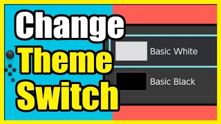 How to Change the Theme to DARK or LIGHT on Nintendo Switch (Easy Tutorial)