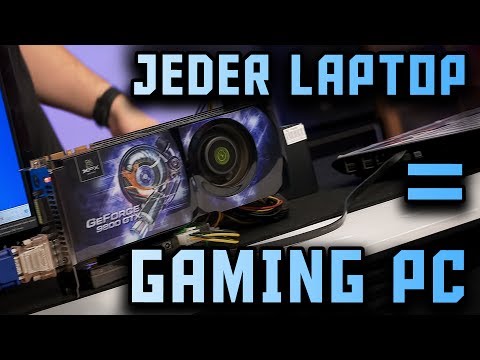 Video: Wie Man Aus Einem Office-Laptop Einen Gaming-Laptop Macht