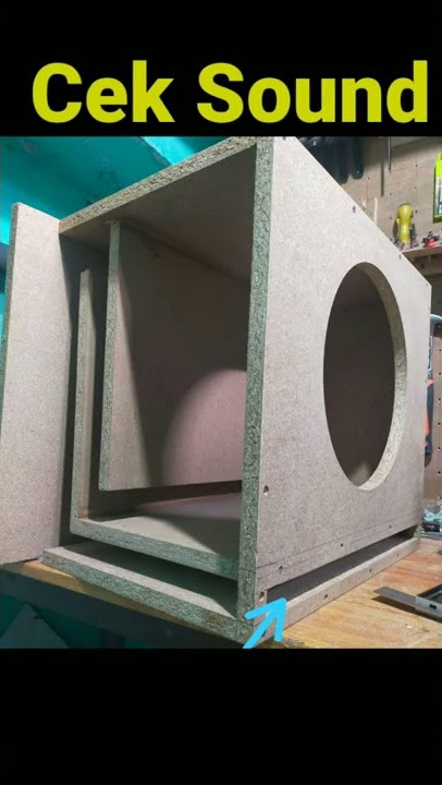 Mini scoope 12' box subwoofer mobil maupun Rumahan, Test Load JEC 12'