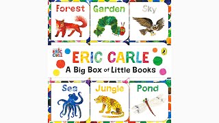 A Big Box of Little Books | By Eric Carle | Read Aloud | Learn Words for babies | Hoots And Tales
