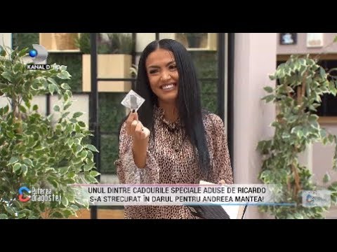 INCREDIBIL! In cadoul de la Ricardo pentru Andreea Mantea sa strecurat un PREZERVATIV! 😂