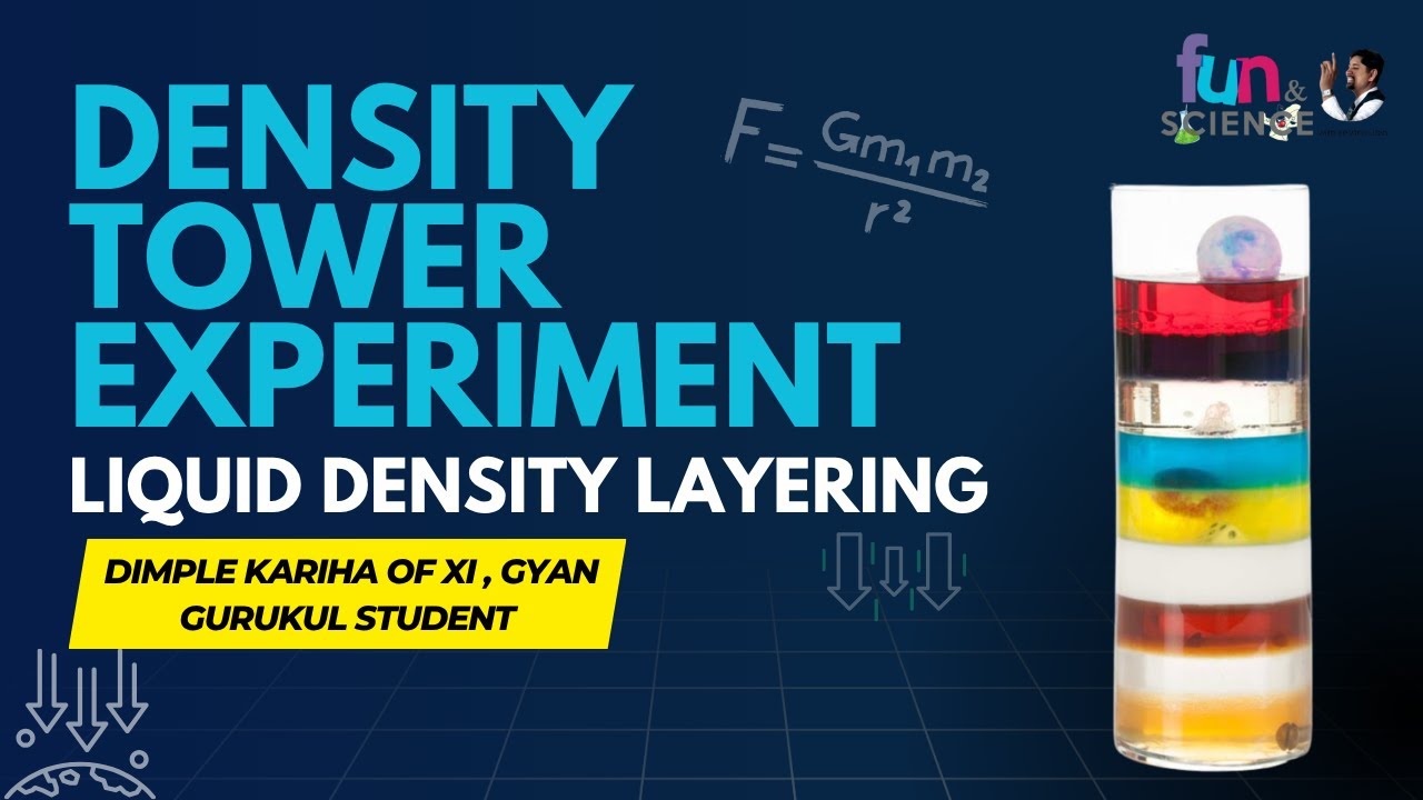 Density Tower Experiment – Liquid Density Layering - Keshav Jain - YouTube