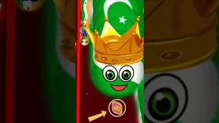 WORMATE.IO - Little India Vs Biggest Pakistan Snake | #shorts