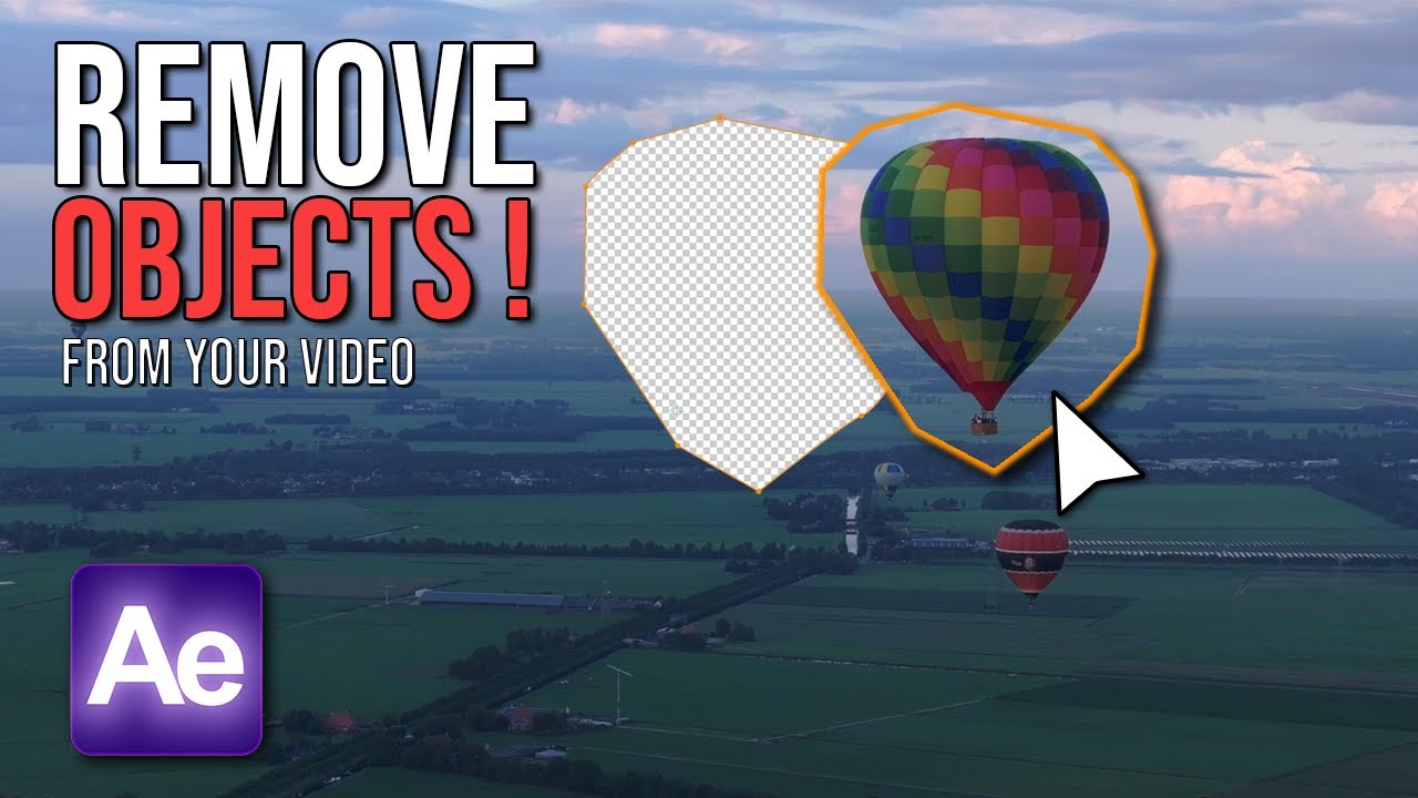 How to Remove Objects From Video Explained in 1 Minute | After Effects ...