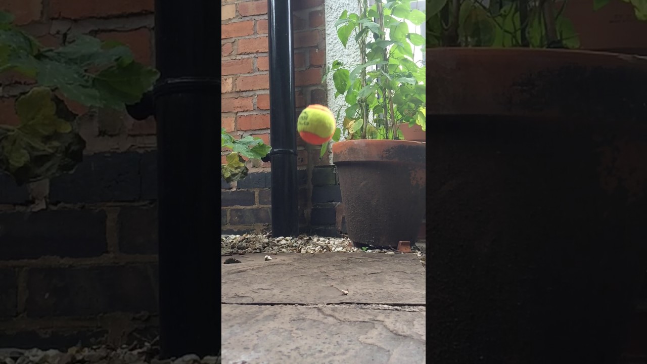 Tennis ball bounce YouTube