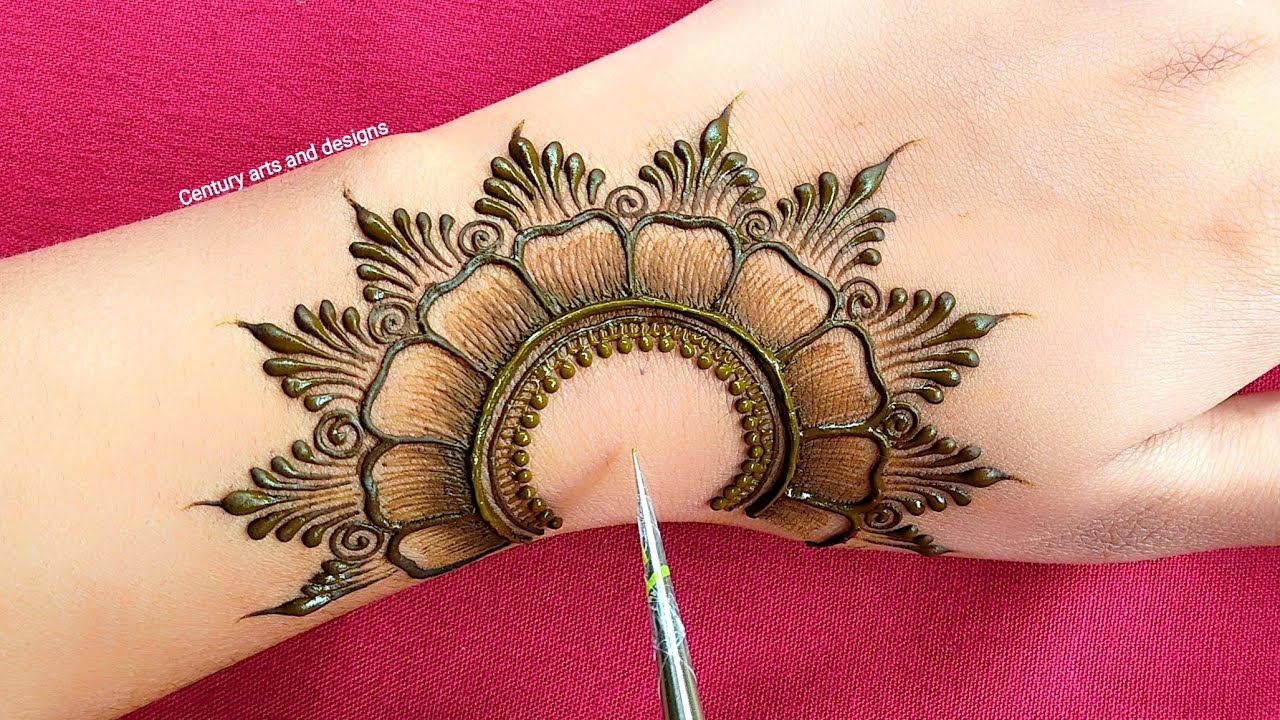 Very beautiful stylish mehndi design | Latest back hand mehndi design | Mehndi ka design | mehndi