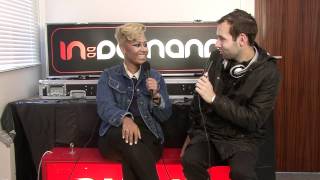 T In The Park 2012 Romeo talks to Emeli Sande