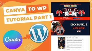 Canva to WordPress (Divi): How to Build a One Page Website Part 1