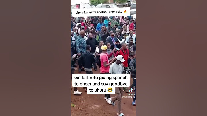 SEE HOW UHURU KENYATTA WAS ESCORTED BY KENYANS IN EMBU #uhurukenyatta #raila #ruto #gachagua