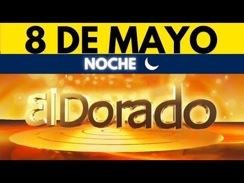 ⏰ Resultado lotería de DORADO NOCHE del DOMINGO 8 de MAYO de 2022 (ÚLTIMO SORTEO DE HOY)  ✅✅✅