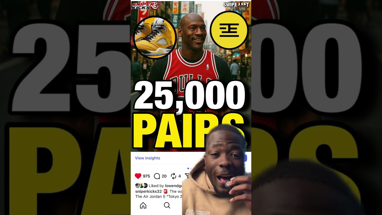 JORDAN 5 TOKYO STOCK NUMBERS REVEALED