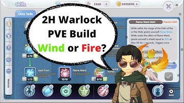 [ROX] Water, Wind OR Earth, Fire? | Battle of the Elements | 2H Warlock PVE Skill Build