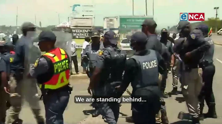 Protesters arrested at Dudula march