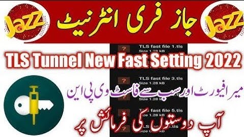 jazz free internet tls tunnel # jazz fast VPN proxy😱# unlimited data # jazz vpn