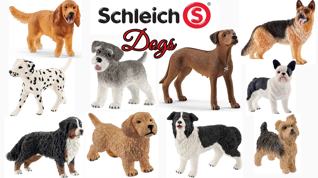 schleich dogs