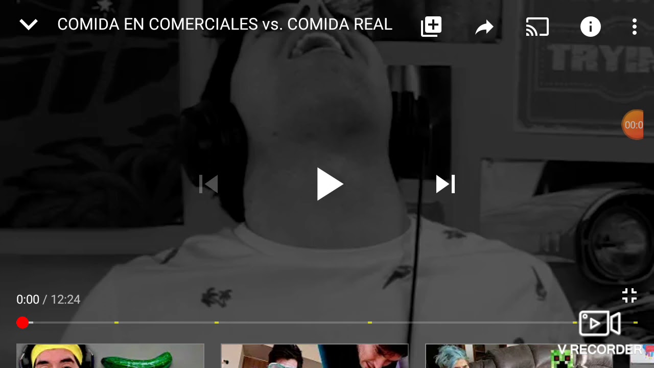 Comida comercial vs la comida real - YouTube