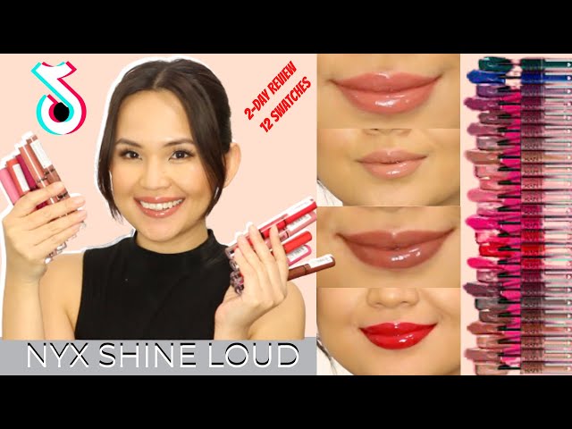 VIRAL #NYX SHINE LOUD HIGH SHINE LIP COLOR  HOW TO APPLY, REMOVE & TIPS TO  USE 