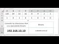 Asignación de direcciones IP  3 Convertir las direcciones IPv4 a su equivalente binario