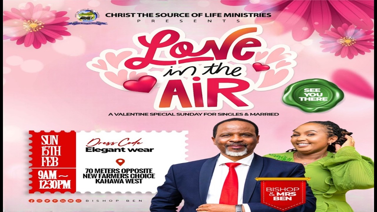 Valentine's Sunday Service || Love In The Air || 15/02/2026