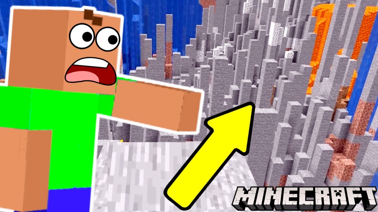 Minecraft But The WORLD IS CRUMBLING! - YouTube