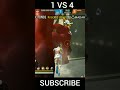 Ump 1 vs 4 clucth in seconds😱🔥#shorts  #freefire