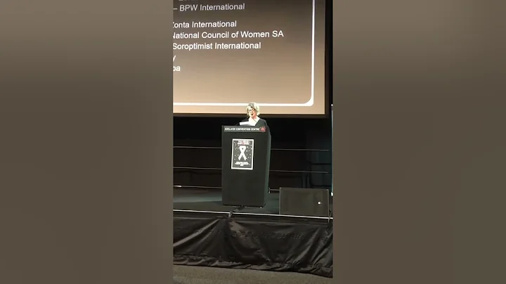 Gillian Lewis ADELAIDE White Ribbon Breakfast 2022